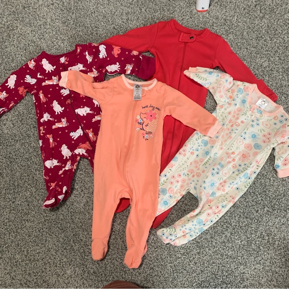 Lot of Three 0-3 month Sleepers